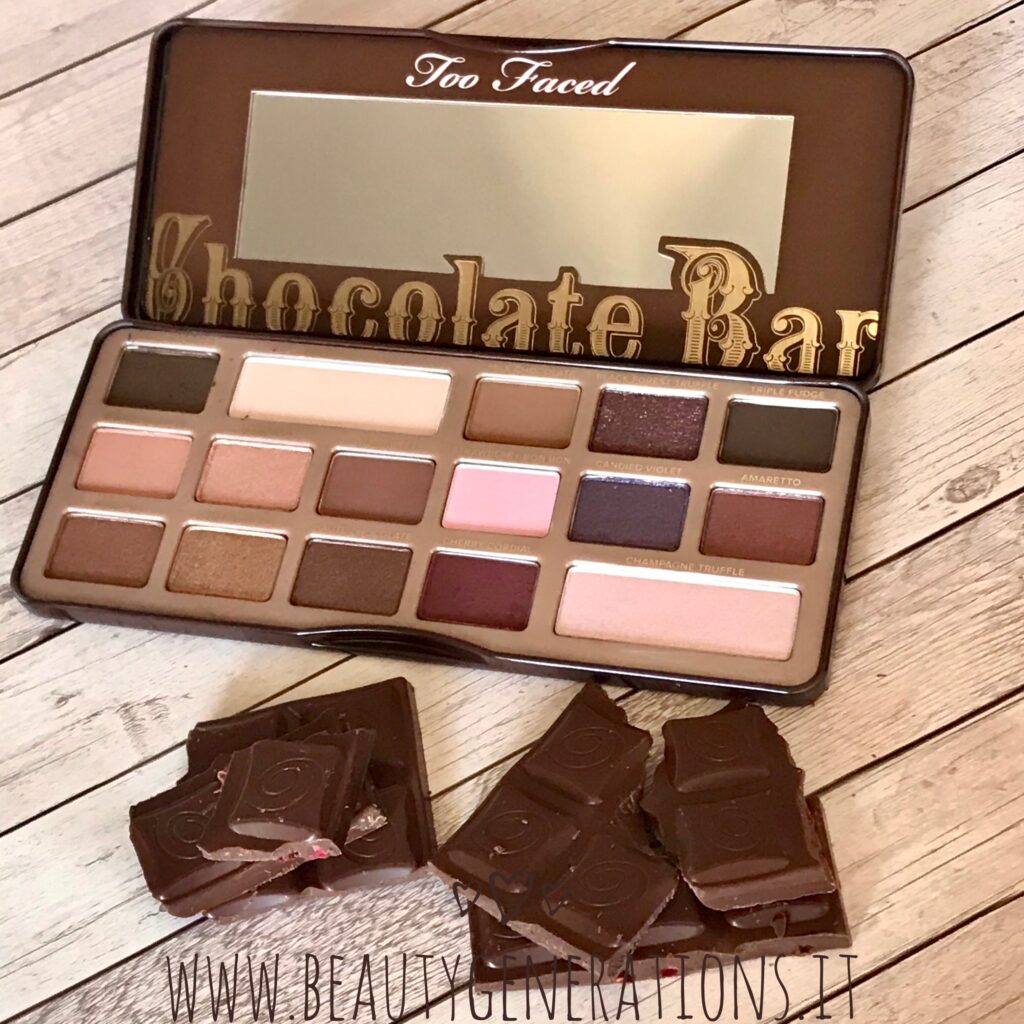 Le nostre palette preferite Chocolate bar Too Faced