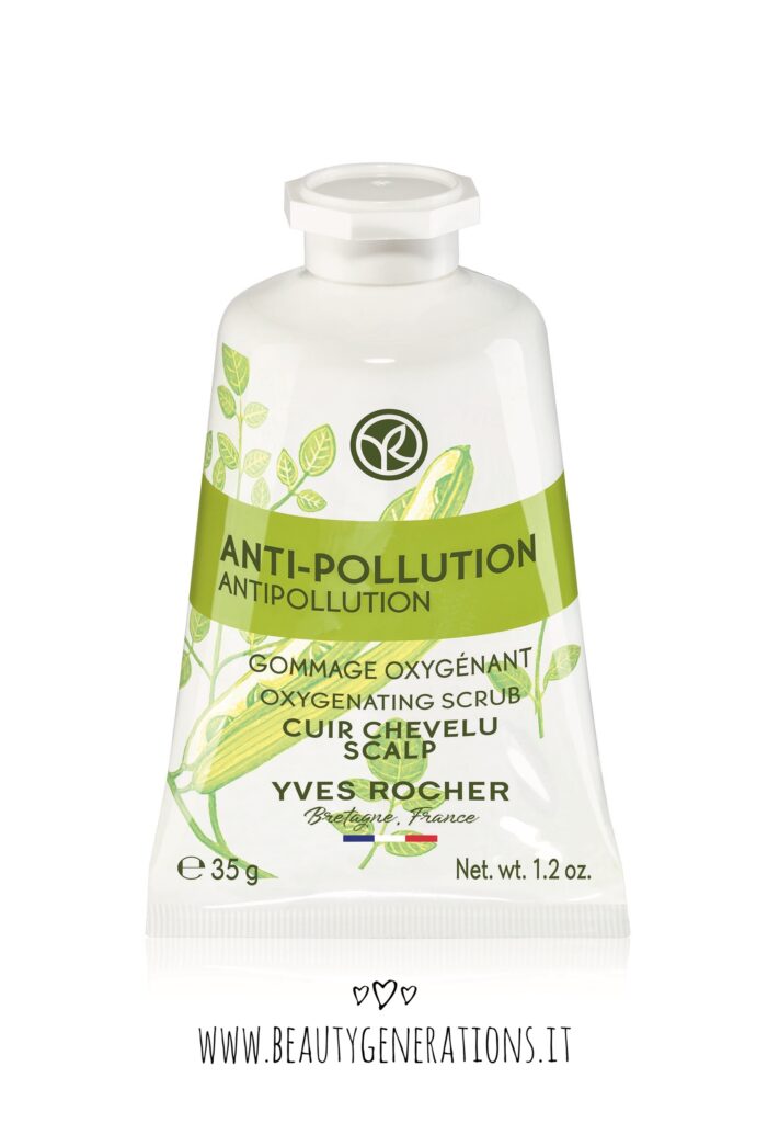 gommage anti inquinamento - yves rocher