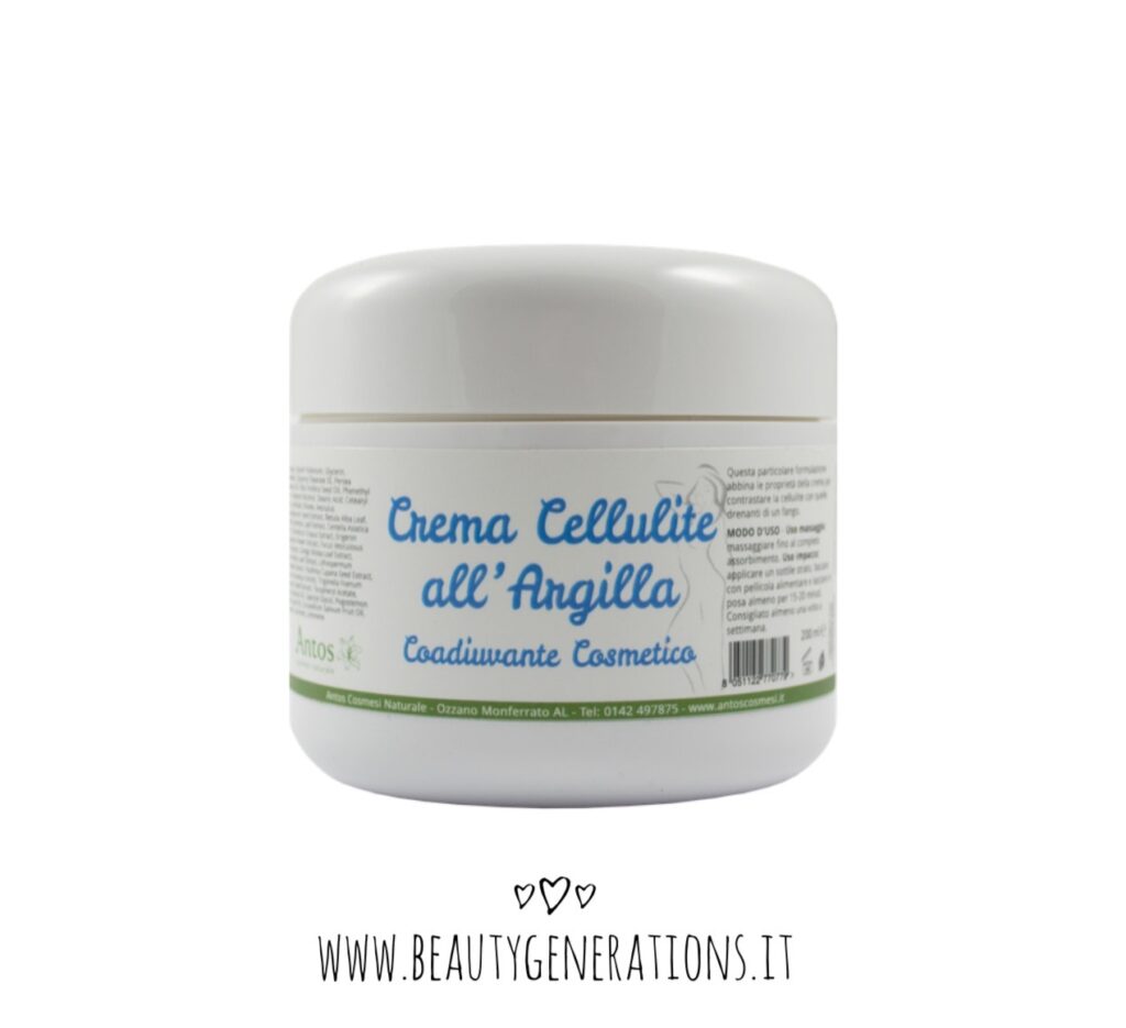 Antos crema cellulite all'argilla