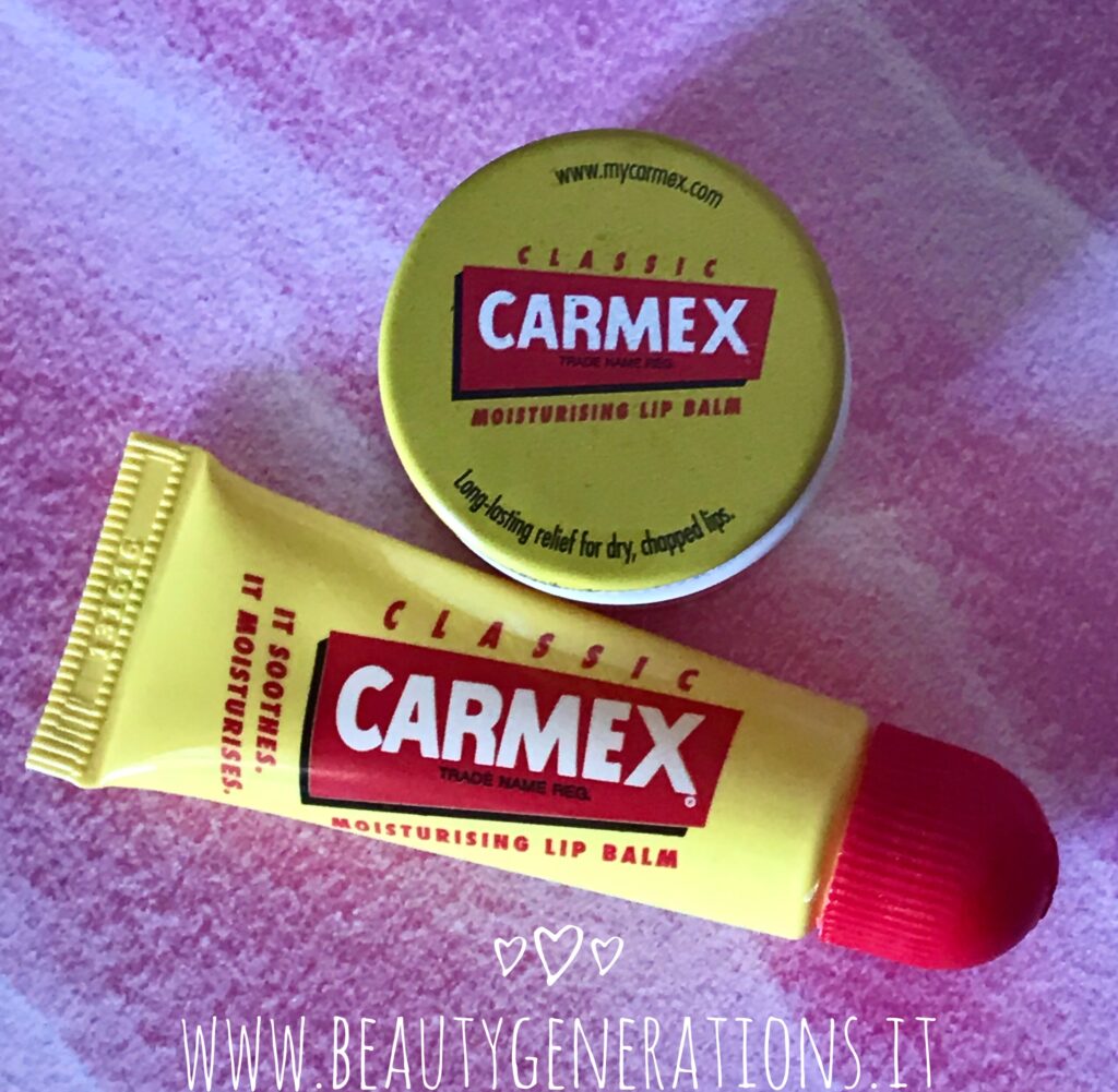 Lip balm Carmex per labbra secche