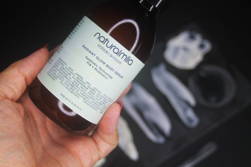 naturmila radiant glow body serum