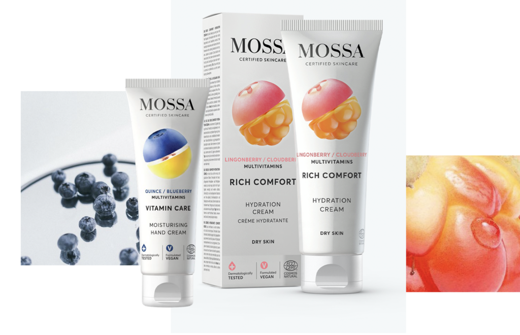 Mossa crema mani e crema viso