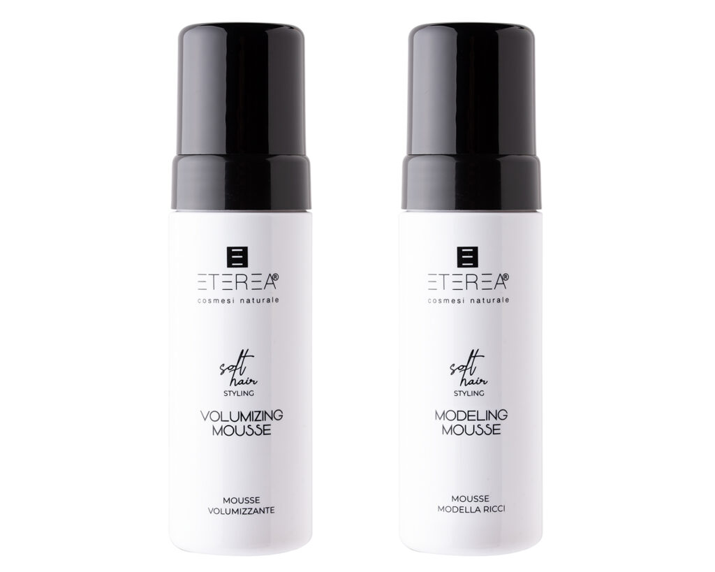 Eterea mousse volumizzante e modella ricci