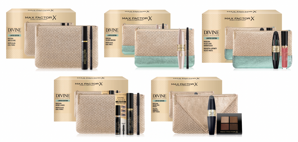 Max Factor Divine Collection Xmas 2021 Pochette idee regalo