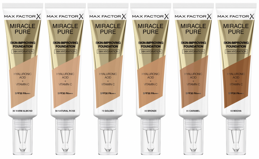 Max Factor fondotinta Miracle Pure Skin-Improving Foundation