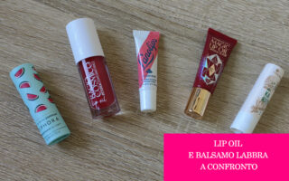 Lip Oil vs Balsamo Labbra