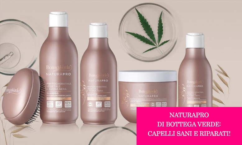 Naturapro Bottega Verde per capelli sani e riparati